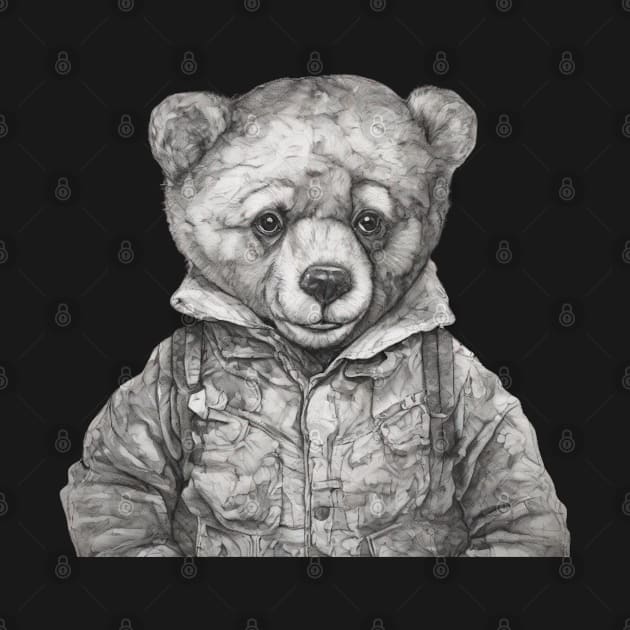 Cute Teddy Bear by Craftycarlcreations