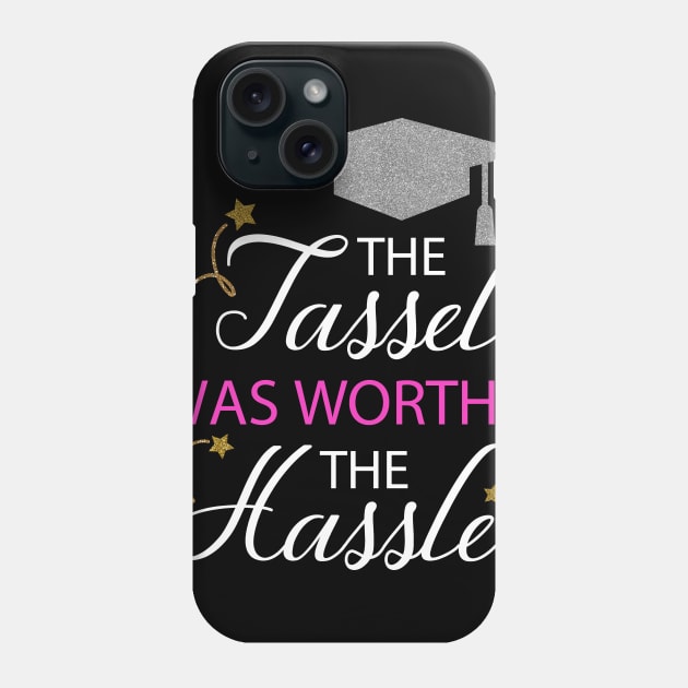 The Tassel Was Worth the Hassel Phone Case by WalkingMombieDesign