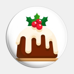 Christmas Cake Pin