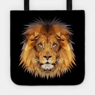 Lion Low Poly Art Tote