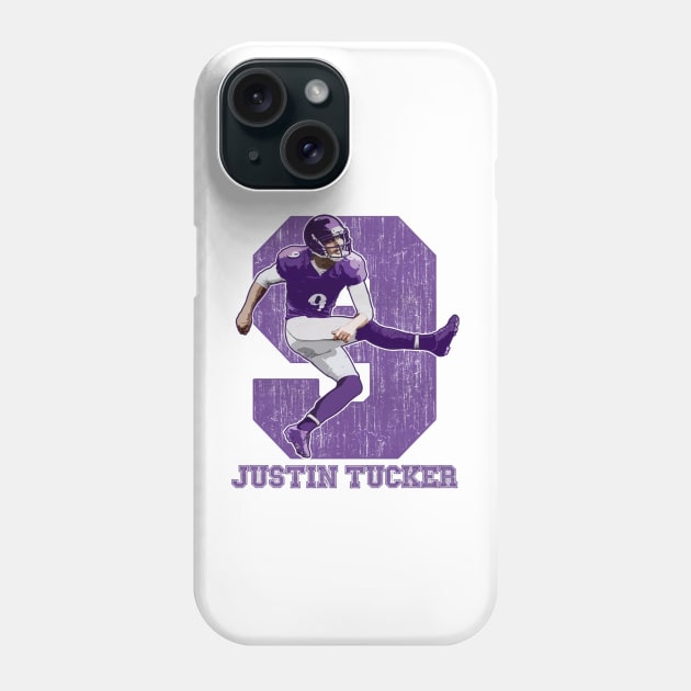 Justin Tucker Baltimore Kick Phone Case by MASTER_SHAOLIN