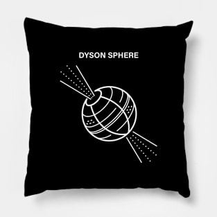 Dyson Sphere Scientific Concept Pillow