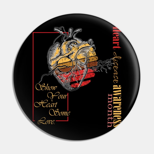 Heart disease awareness month 2023 Pin by TeeText