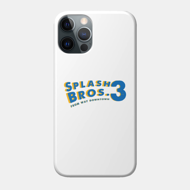 Splash Bros. 3 From Way Downtown - Steph Curry - Phone Case