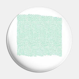 Hand Knit Mint Green Pin