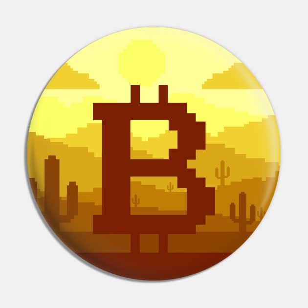 bitcoin pixel Pin by spoilerinc