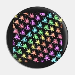 Pastel Star Sticker Pack Pin