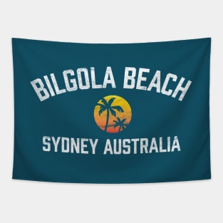 Bilgola Beach Sydney Australia NSW Sunset Palm Tapestry