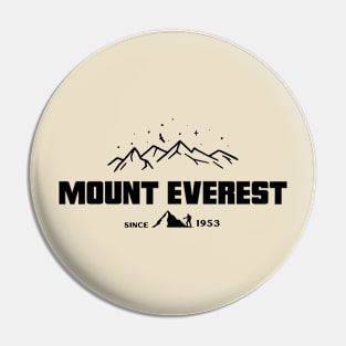 Mount Everest Pin
