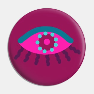 Eye jellyfish Pin