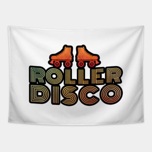 'Roller Discos' Cool Eighties Vintage Gift Tapestry