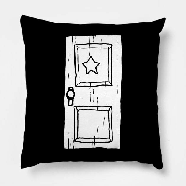 Scott Pilgrim vs The World // Subspace Door Pillow by KodiSershon