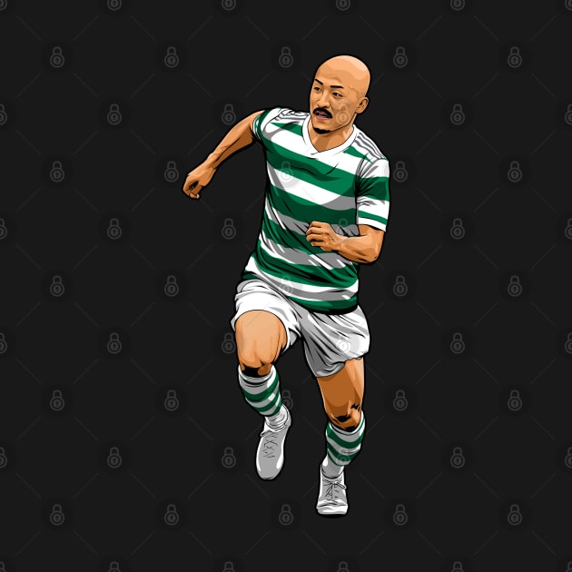 Daizen Maeda Glasgow Celtic by TeesForTims