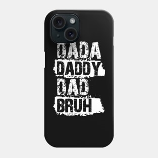 Dada Daddy Dad Bruh Gifts Men Funny Fathers Day Dad Vintage Phone Case