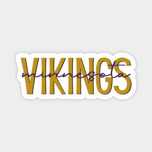 Minnesota Vikings Magnet