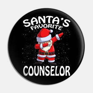 Santas Favorite Counselor Christmas Pin