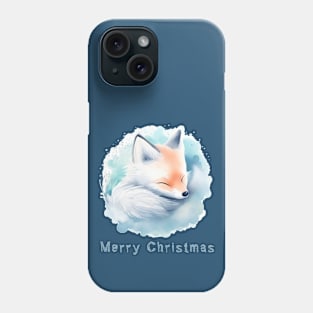 Snow fox Phone Case