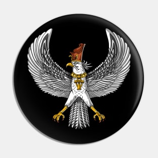 Egyptian Falcon God Horus Pin