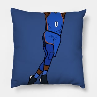 Russell Westbrook 20/20/20 - NBA Oklahoma City Thunder Pillow