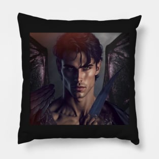 Azriel Fanart (2) - ACOTAR SJM Pillow