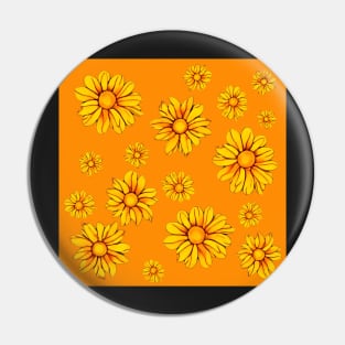 Sunflowers Pin