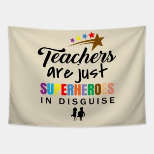 'Teachers Are Superheroes' Awesome Teacher Quote Tapestry