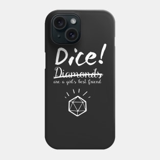 pen_and_paper_diamonds Phone Case