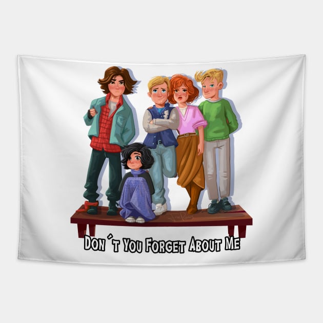 breakfastclub Tapestry by joseramos