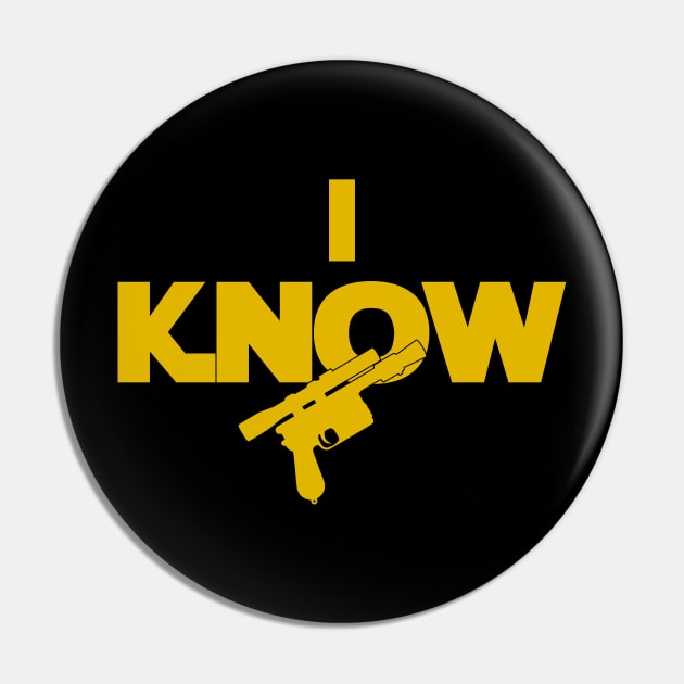 I Know Pin by Republic of NERD 