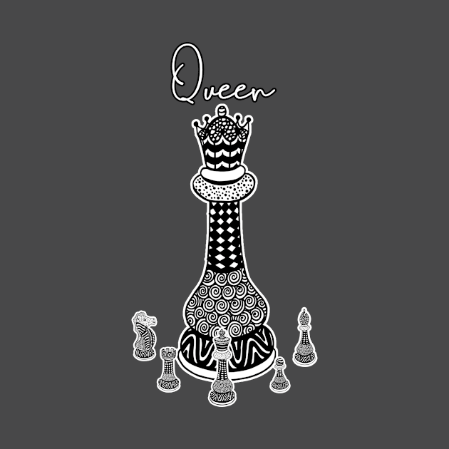 Chess Player Queen by letnothingstopyou