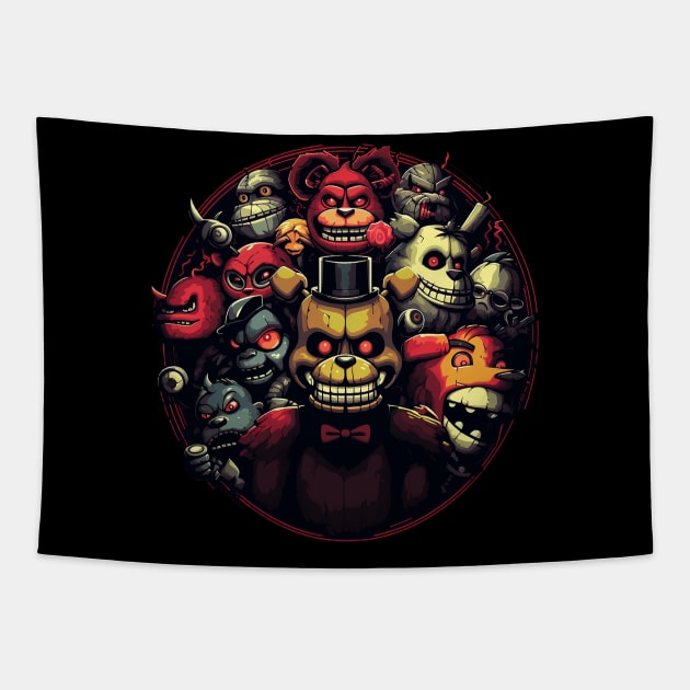 five nights at freddys Tapestry by piratesnow
