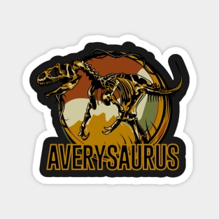 Averysaurus Avery Dinosaur T-Rex Magnet