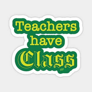 Teachers Class Magnet