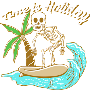 Time is holiday Magnet