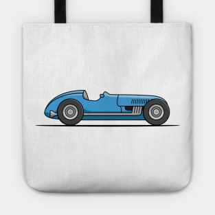 Classic Racing Car - Blue Tote