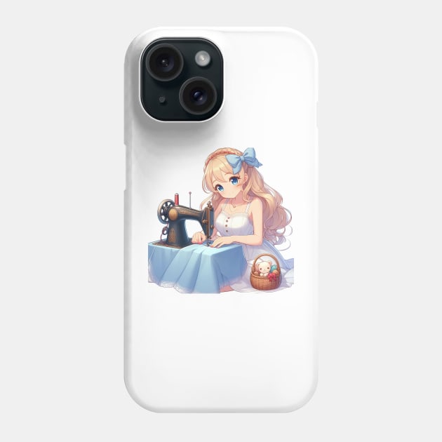 Lady saving Phone Case by maryglu