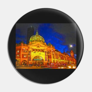 Flinders Street Station, Melbourne, Australia Pin