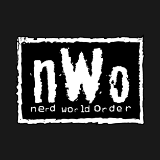 Nerd World Order White T-Shirt