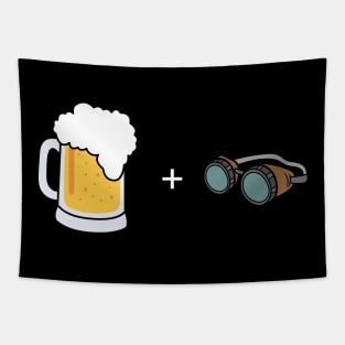 Beer Goggles Design Tapestry