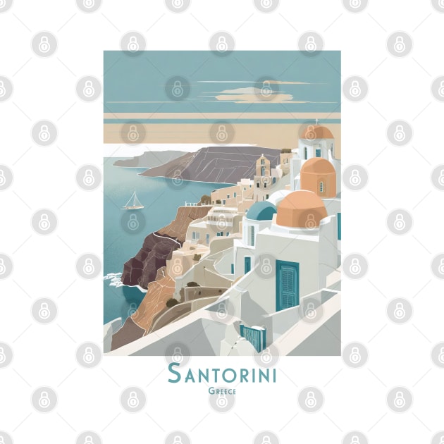 Santorini Serenity - Grecian Paradise by POD24