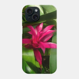 Hot Pink and Green Plants Phone Case