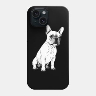 French Bulldog Sketch Phone Case