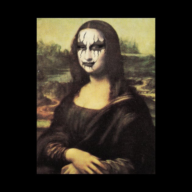 Black Metal Mona by NotBlandly