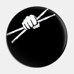 Drumsticks Drummer - Drumset Drums Gift Pin