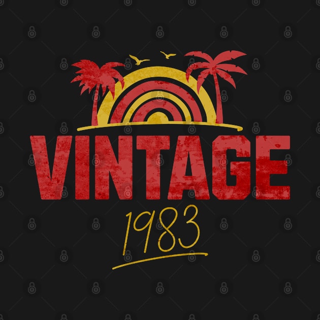 Vintage 1983 Summer Streetwear by ReaverCrest