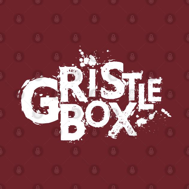 Gristle Box logo white by GristleBox