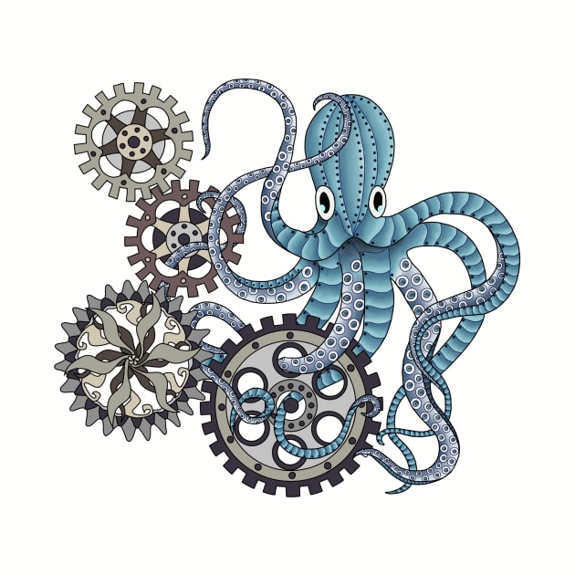 Miss. Octopus by paviash