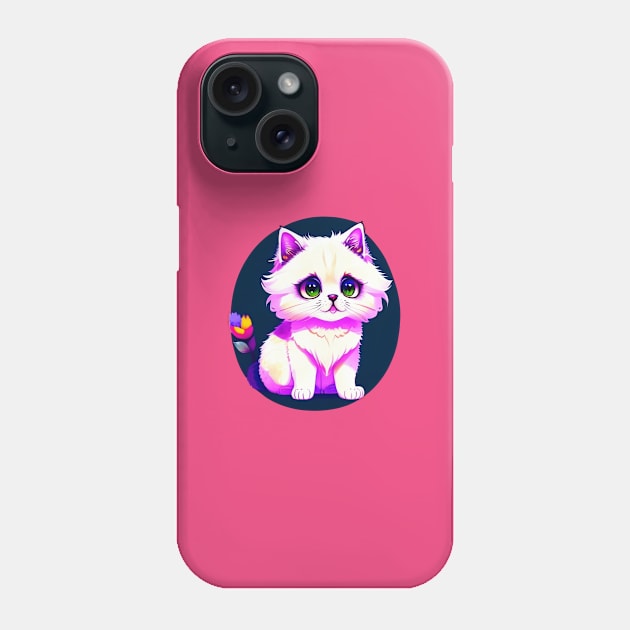 Michi art Phone Case by Cat Lover Store