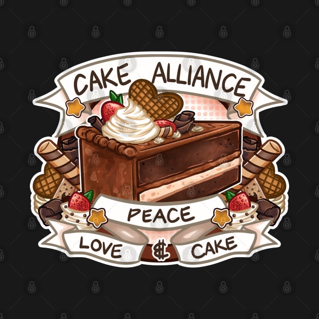 Cake Alliance Choco Slice Edition by Vinniedraws