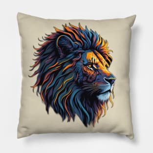 Lion's Head Pillow